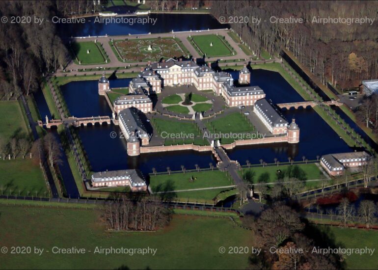 Luftbildaufnahme Wasserschloss Nordkirchen Münsterland