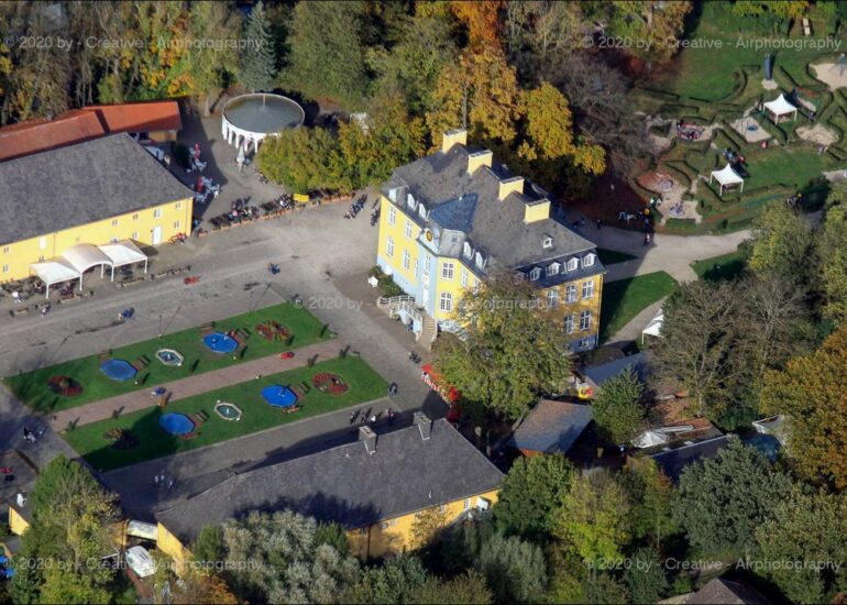 Luftbild Bottrop Wasserschloss und Freizeitpark Beck