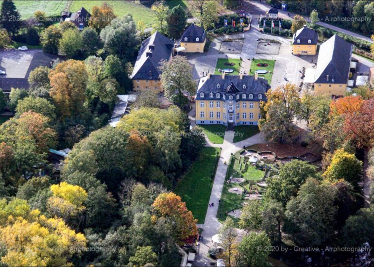 Luftbild Bottrop Wasserschloss und Freizeitpark Beck