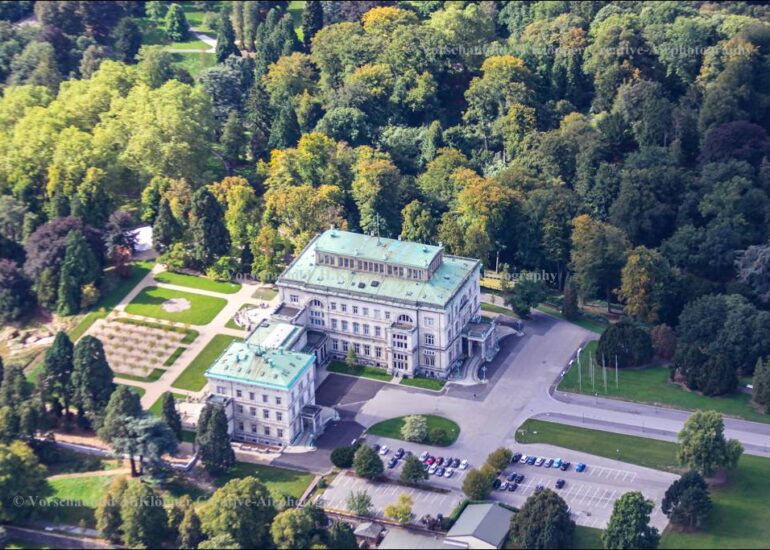 Luftbild-Essen-Krupp Villa-Hügel
