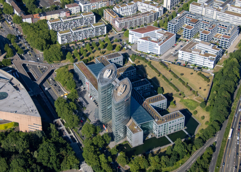 Luftbild Essen Eon Zentrale Stadtmitte Zentrum