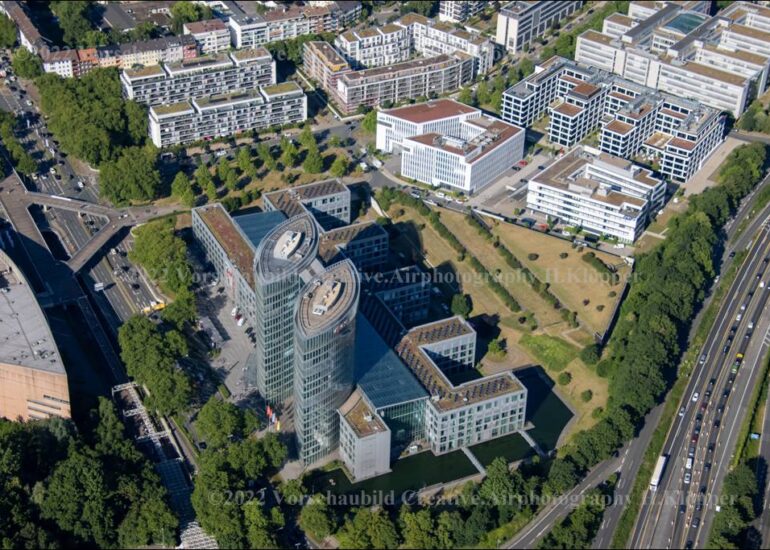 Luftbild Eon Zentrale Essen Rhein Ruhr