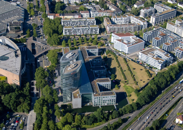 Luftbild Essen Eon Zentrale Stadtmitte Zentrum