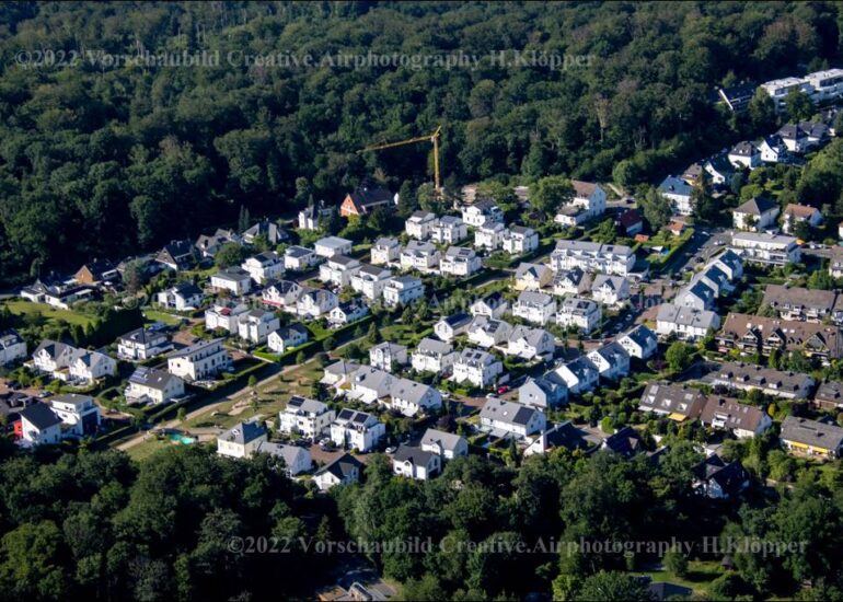 Luftbild Essen Heisingen Neubaugebiet