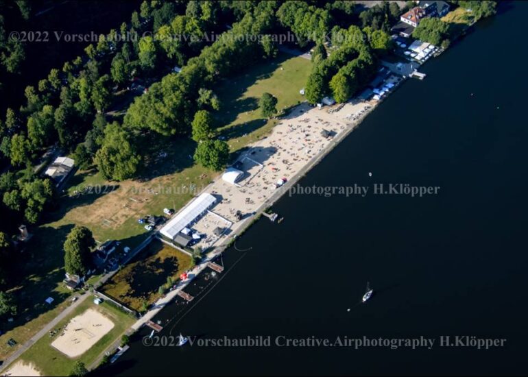Luftbild Essen Seaside Beach Baldeney