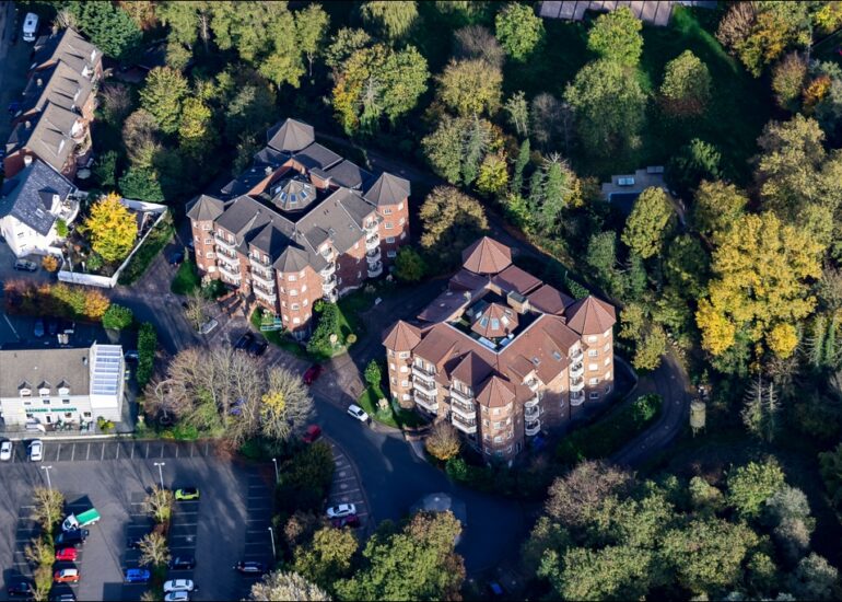 Luftbild Bedburg-Matthias-Lammet-Strasse