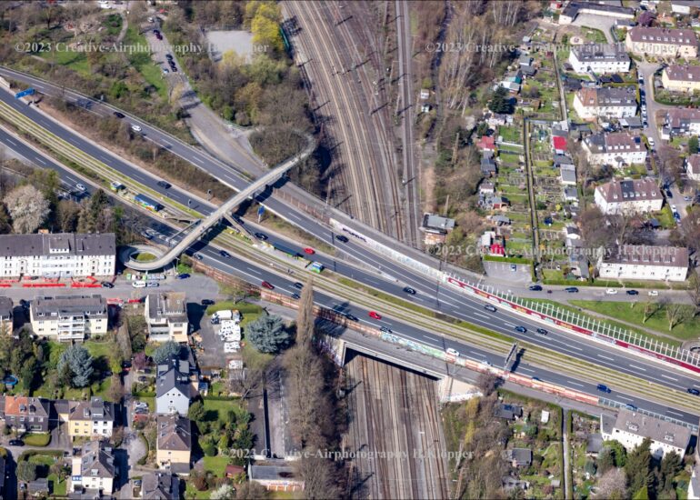 Luftbild-Essen-Huckarder-Straße