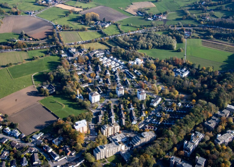 Luftbilder Aachen Stadt im Dreiländereck