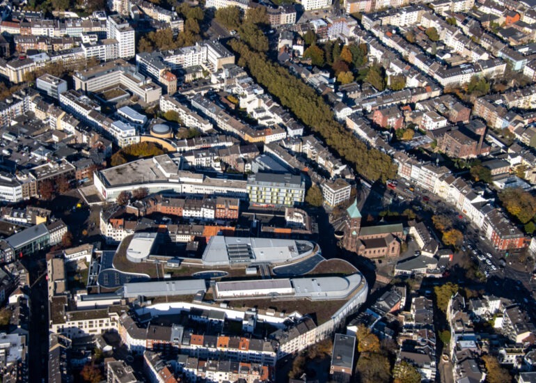 Luftbilder Aachen Stadt im Dreiländereck