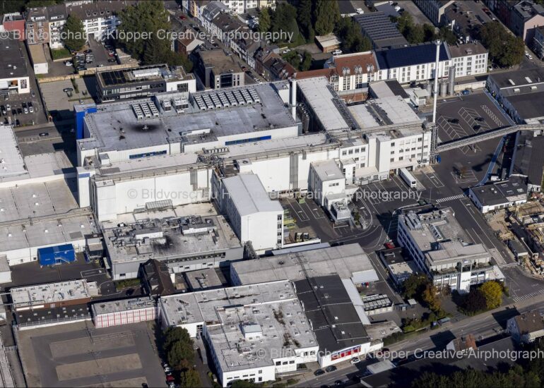 Luftbildfotografie Luftbild Aachen Lindt & Sprüngli