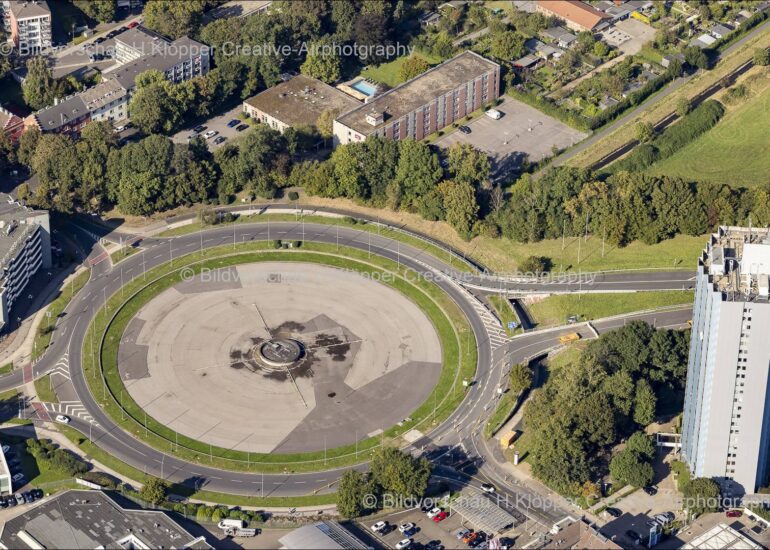 Luftbild Aachen Europaplatz