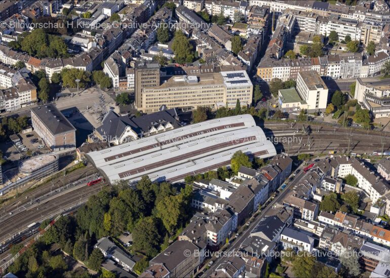 Luftbild Aachen Hauptbahnhof