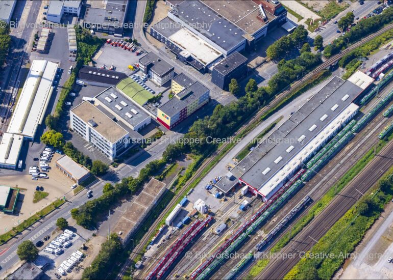 Luftbilder Essen Werkstatt- DB-