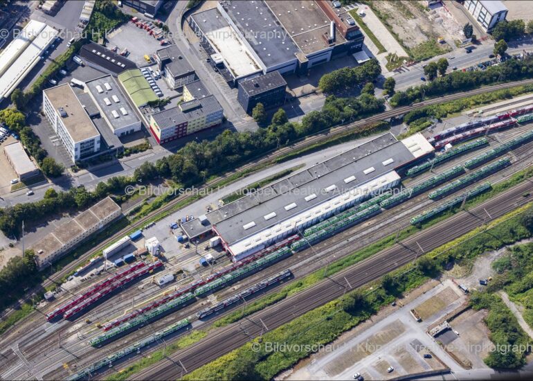 Luftbilder Essen Werkstatt- DB-