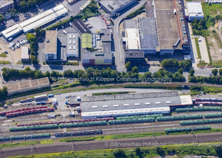 Luftbilder Essen Werkstatt- DB-