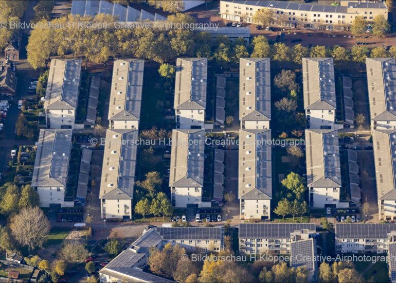 Luftbilder Bottrop Wohnsiedlung Heinrich Gutermuth Str.