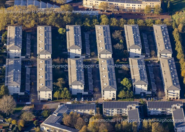 Luftbilder Bottrop Wohnsiedlung Heinrich Gutermuth Str.