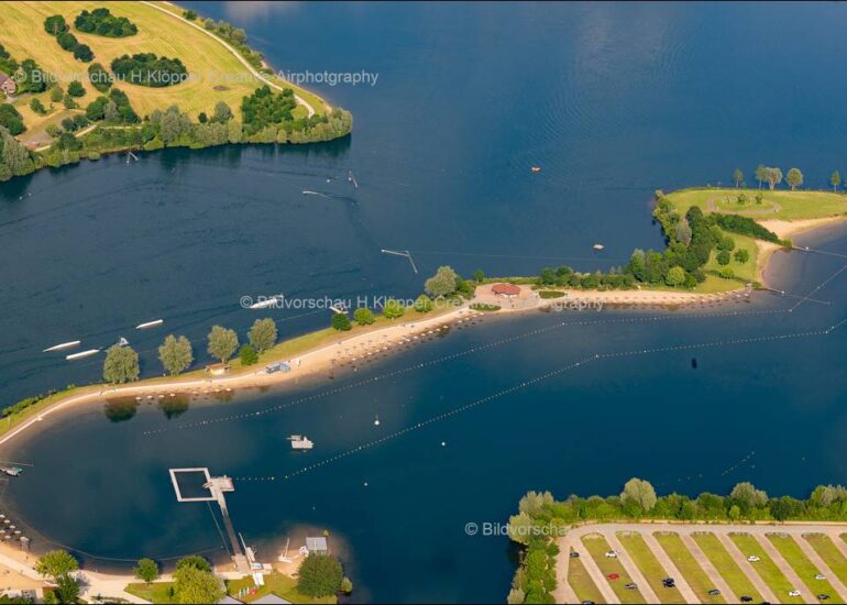 Freizeitzentrum der Wasserski - Rennbahn 
