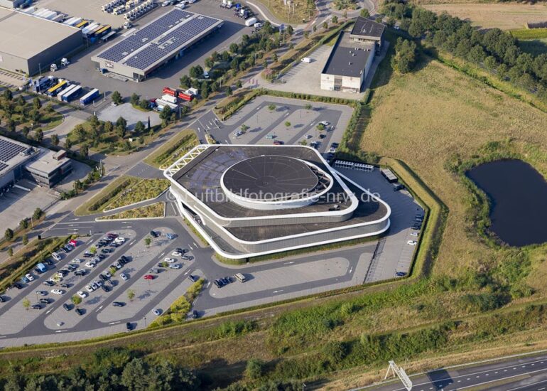 Luftbild Spielbank und Casinogebäude 