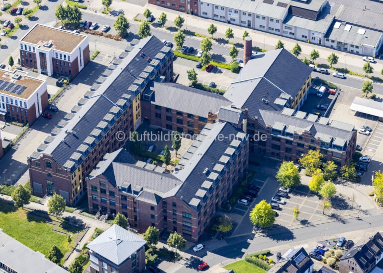 Luftbild Gebäudekomplex 