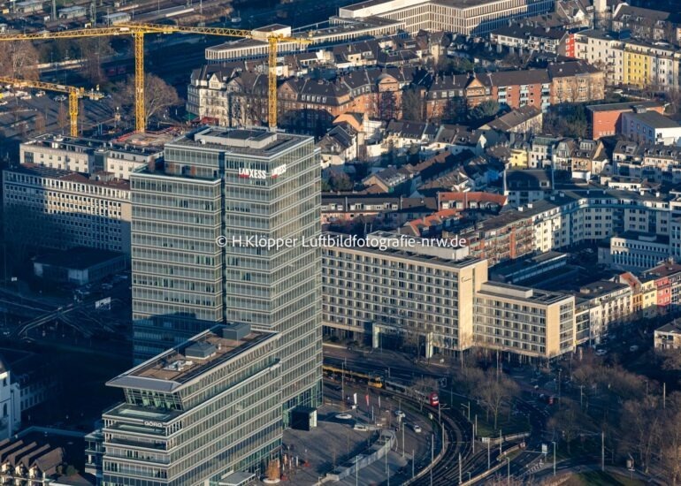Luftbild Unternehmen- Verwaltungsgebäude 
