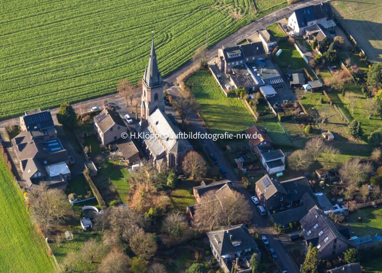 Luftbild Ortsansicht in Dornbusch