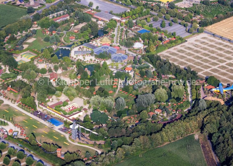 Freizeitzentrum - Vergnügungspark Irrland Die Bauernhof-Erlebnisoase Am Scheidweg in Kevelaer im Bundesland Nordrhein-Westfalen, Deutschland.