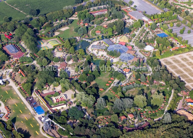 Freizeitzentrum - Vergnügungspark Irrland Die Bauernhof-Erlebnisoase Am Scheidweg in Kevelaer im Bundesland Nordrhein-Westfalen, Deutschland.
